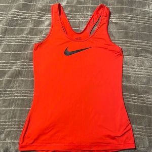 Nike Red athletic tank top